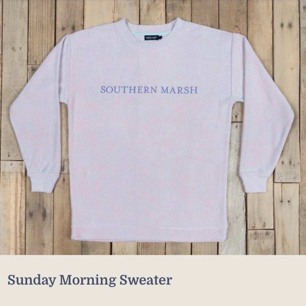 Southern Marsh Sunday Morning Sweater